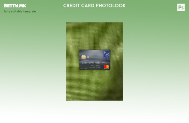 Модерен стил на предниот шаблон за фото изглед на мастер карта на Comoros Exim b